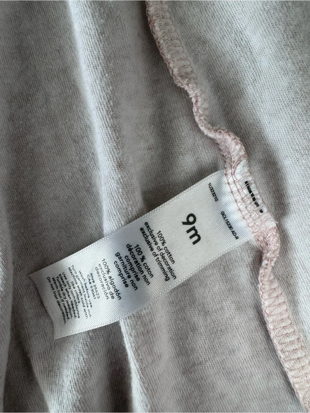 Carter's Light Pink Floral 'Little Sister' Zip Footed Pajamas
